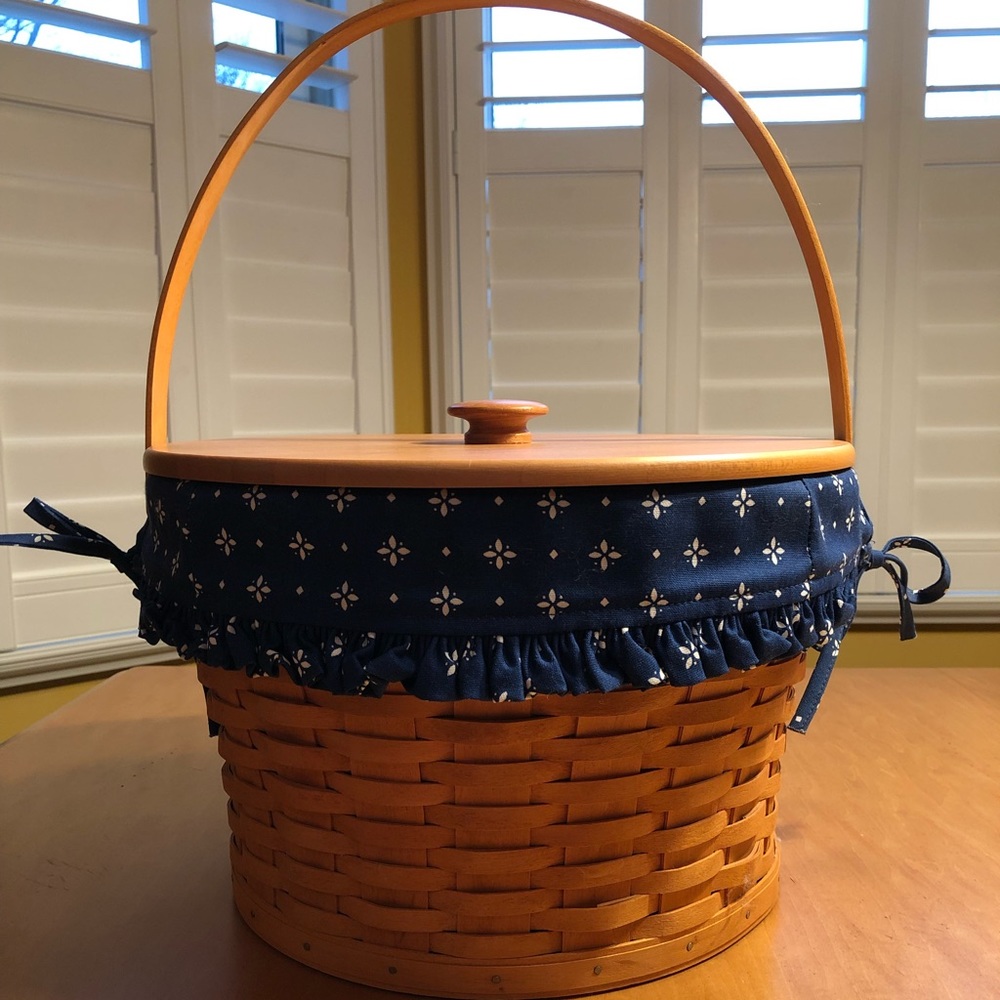 Longaberger sewing basket